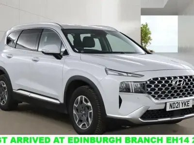 Used Hyundai Santa Fe Premium 230 HP (169 kW) 2021 White SUV