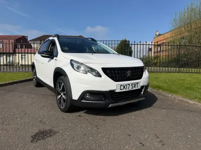 Used Peugeot 2008 GT-line 2017 White SUV