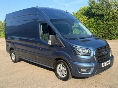 Used Ford Transit Limited 2021 Blue Van
