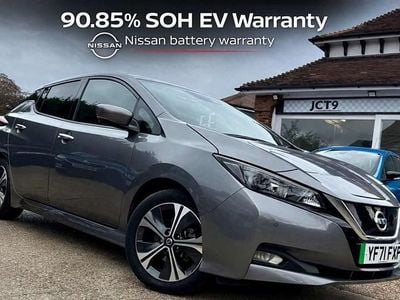 Used Nissan Leaf N-Connecta 110 kW (150 HP) 2021 Grey Hatchback