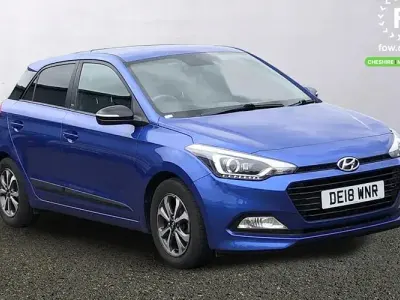 Used Hyundai i20 GO! 84 HP (61 kW) 2018 Blue Hatchback