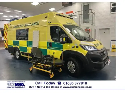 Used Fiat Ducato 176 HP (129 kW) 2020 Yellow Van