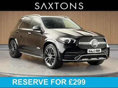 Used Mercedes GLE400 AMG line 2023 Black SUV