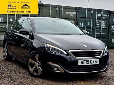 Used Peugeot 308 Allure 130 HP (95 kW) 2015 Black Hatchback