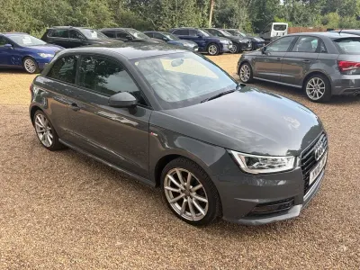 Used Audi A1 S-Line 95 HP (69 kW) 2018 Grey Hatchback
