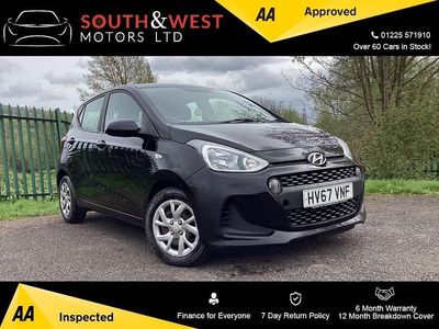 Usado Hyundai i10 SE 66 HP (48 kW) 2017 Preto Citadino