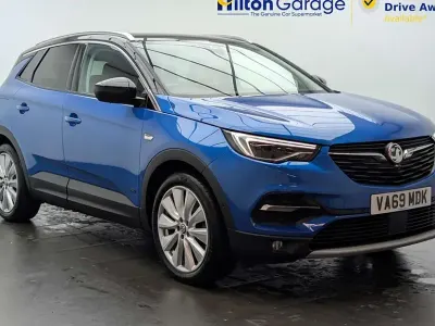 Used Vauxhall Grandland X Ultimate 300 HP (220 kW) 2020 Blue SUV
