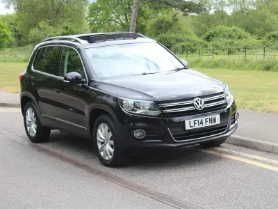 Usado VW Tiguan Match 2014 Negro SUV