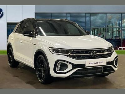 White New 2025 VW T-Roc Black Edition SUV | £32,289 (Good price)