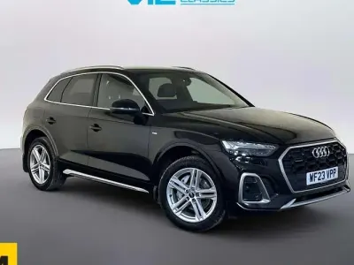 Used Audi Q5 S-Line 204 HP (150 kW) 2023 Black SUV