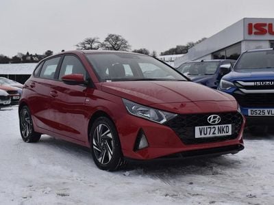 Red Used 2022 Hyundai i20 SE Hatchback | £14,782 (Fair price)