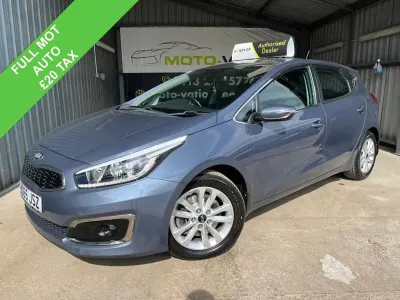 Used Kia Ceed 134 HP (98 kW) 2015 Blue Hatchback