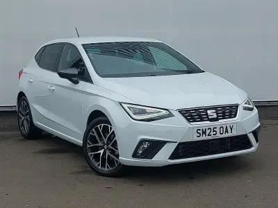 Used Seat Ibiza XCELLENCE 115 HP (84 kW) 2025 White Hatchback