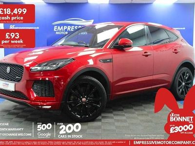 Used Jaguar E-Pace R-Dynamic 240 HP (176 kW) 2019 Red SUV