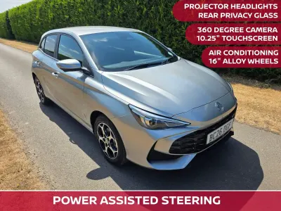 New MG MG3 Trophy 194 HP (142 kW) 2026 Silver Hatchback