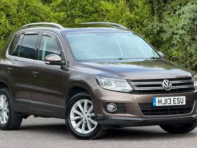 Used VW Tiguan SE 140 HP (102 kW) 2013 Brown SUV