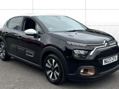 Used Citroën C3 PureTech 83 HP (61 kW) 2023 Black Hatchback