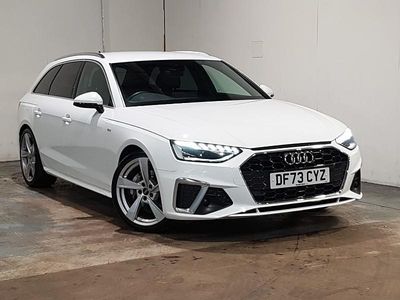 Used Audi A4 S-Line 204 HP (150 kW) 2023 White Estate