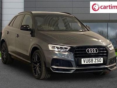 Begagnad Audi Q3 Black Edition 150 HK (110 kW) 2018 Grå SUV