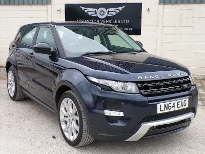 Used Land Rover Range Rover evoque Dynamic 2014 Blue SUV