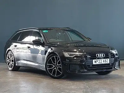 Used Audi A6 Black Edition 204 HP (150 kW) 2022 Black Estate