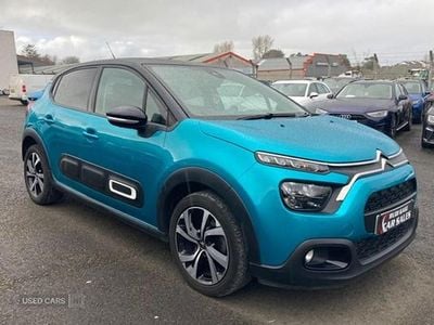 Used Citroën C3 Shine 102 HP (75 kW) 2022 Blue Hatchback