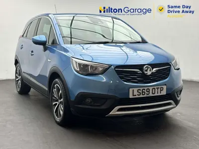 Used Vauxhall Crossland X Elite 110 HP (80 kW) 2019 Blue SUV