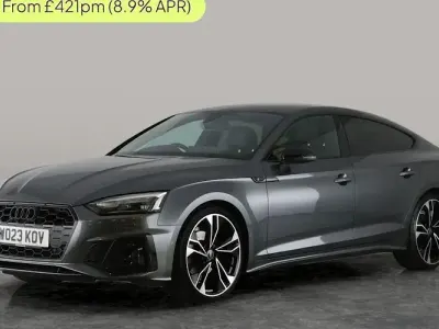 Used Audi A5 Sportback Black Edition 163 HP (119 kW) 2023 Grey Hatchback