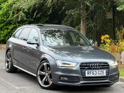Used Audi A4 Black Edition 245 HP (180 kW) 2014 Grey Estate
