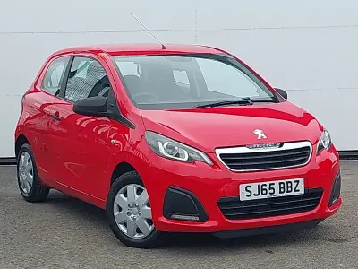 Used Peugeot 108 Access 68 HP (50 kW) 2015 Red Hatchback