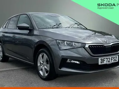 Used Skoda Scala SE 95 HP (69 kW) 2022 Graphite grey metallic Hatchback