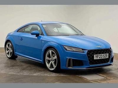 Used Audi TT S-Line 194 HP (142 kW) 2023 Blue Coupe