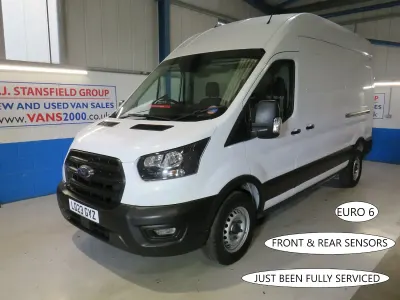 Used Ford Transit 130 HP (95 kW) 2023 White Van