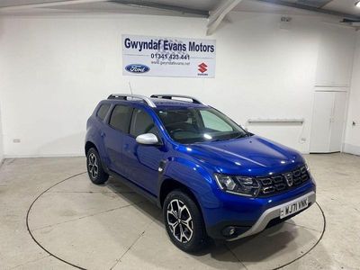 Blue Used 2021 Dacia Duster Prestige Hatchback | £11,995 (Fair price)