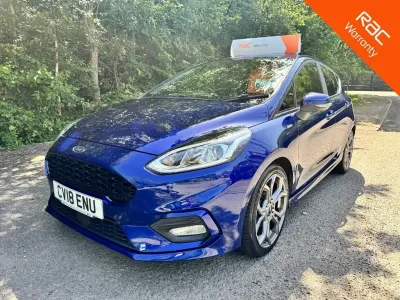 Used Ford Fiesta ST-Line 140 HP (102 kW) 2018 Blue Hatchback