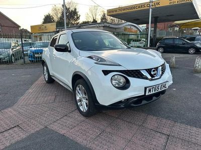 Used Nissan Juke Acenta Premium 2015 White SUV
