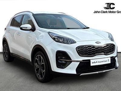 Begagnad Kia Sportage GT-Line 174 HK (127 kW) 2020 Vit SUV
