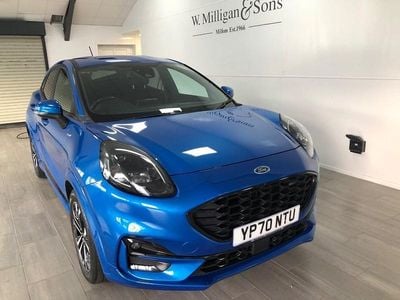 Used Ford Puma ST-Line 2020 Blue Hatchback