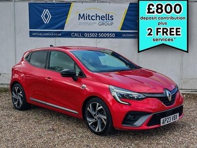 Used Renault Clio V RS Line 90 HP (66 kW) 2023 Flame red  Hatchback
