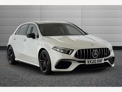 Digital white Used 2020 Mercedes A45 AMG Hatchback | £29,295 (Super price)