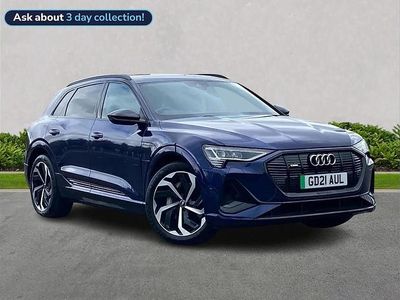 Used Audi e-tron Black Edition 300 kW (408 HP) 2021 Blue SUV