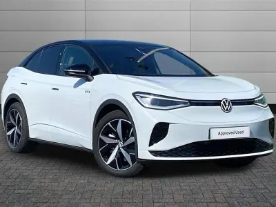 New VW ID.5 GTX 250 kW (340 HP) 2026 Glacier white with black roof SUV