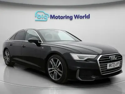 Begagnad Audi A6 S-Line 204 HK (150 kW) 2022 Svart Sedan