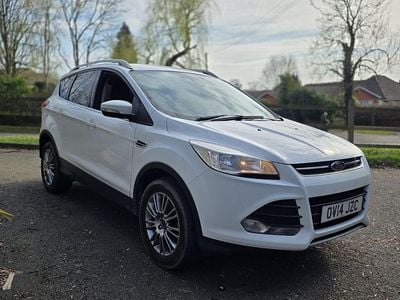 Used Ford Kuga Titanium 140 HP (102 kW) 2014 White SUV