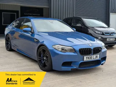 Used BMW M5 Competition Edition 560 HP (411 kW) 2016 Blue Sedan