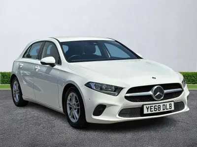 Used Mercedes A180 Executive 2018 White Hatchback
