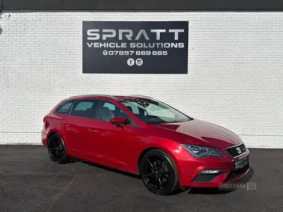 Used Seat Leon FR 2017 Red Estate