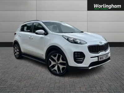 Used Kia Sportage GT-Line 136 HP (100 kW) 2017 White SUV
