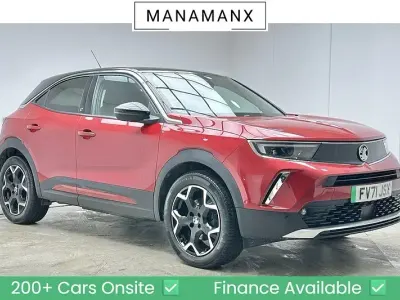 Used Vauxhall Mokka Edition 100 kW (136 HP) 2021 Red SUV