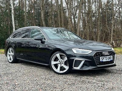 Used Audi A4 S-Line 190 HP (139 kW) 2023 Black Estate